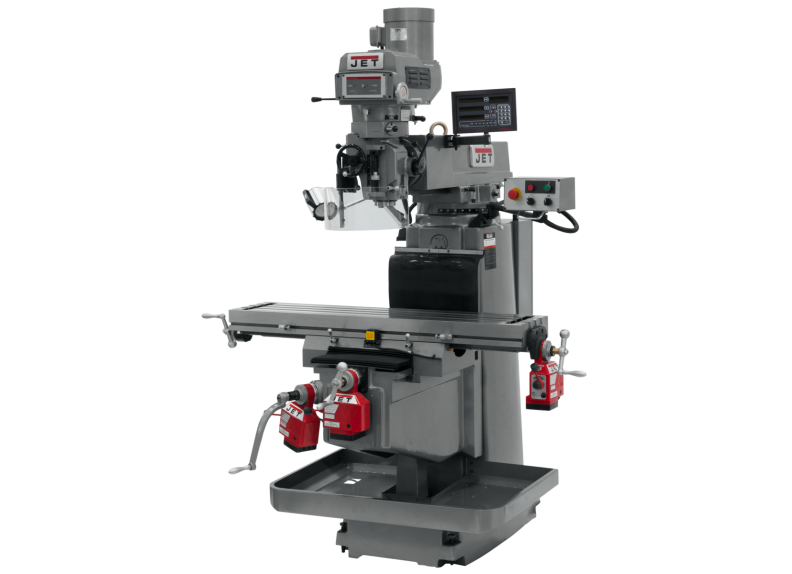 JTM-1254VS with NEWALL DP700 3X (Q) DRO, X, Y & Z Powerfeeds