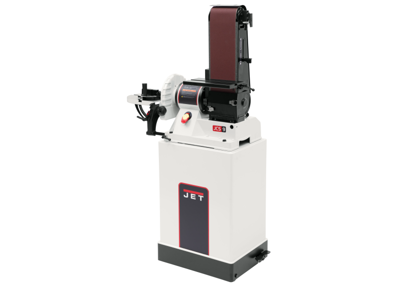 JSG-96CS, 6" x 48" Belt / 9" Disc Sander with Closed Stand, 3/4HP 1Ph, 115V