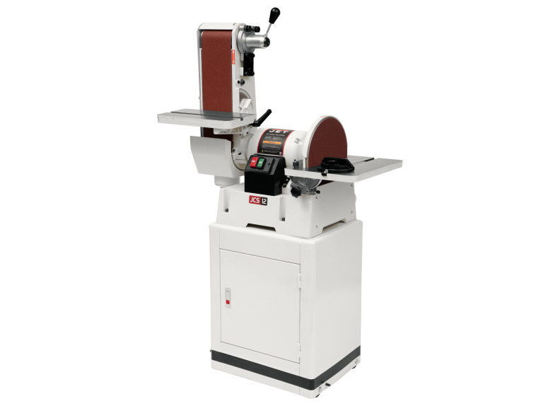 JSG-6CS, 6" x 48" Belt / 12" Disc Sander with Closed Stand