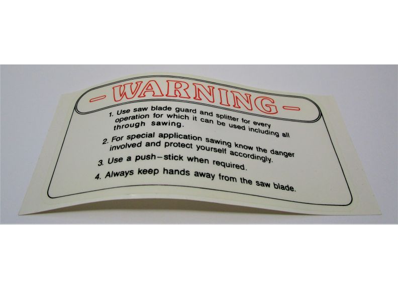 Warning Label | JTAS10-G8