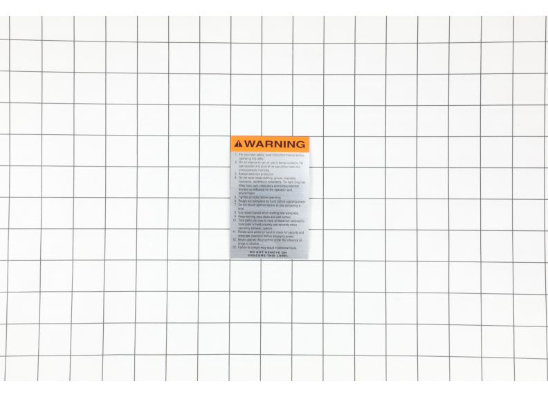 Warning Label | JWL1236-65