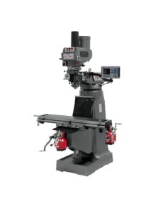 JTM-4VS Mill With 3-Axis ACU-RITE 203 DRO (Quill) With X and Y-Axis Powerfeeds and Power Draw Bar